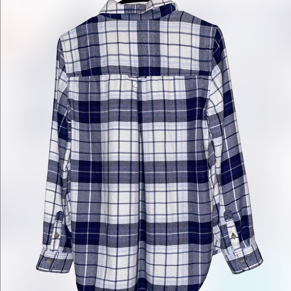 American Eagle Ahhmazingly Soft Flannel Button Down Shirt Small - Picture 2 of 9